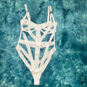 Victoria’s Secret Bondage Style Teddy Lingerie